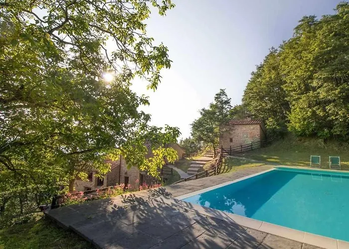 Vallorsaia Con Piscina Privata 산세폴크로